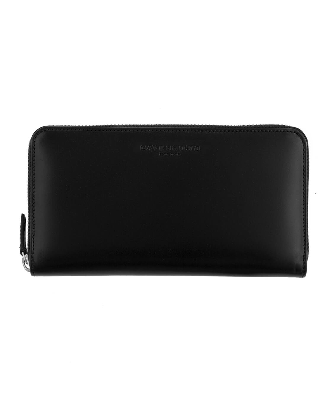 Cavesson&#39;s Wallets Cavesson&#39;s Black And Red Zip Wallet