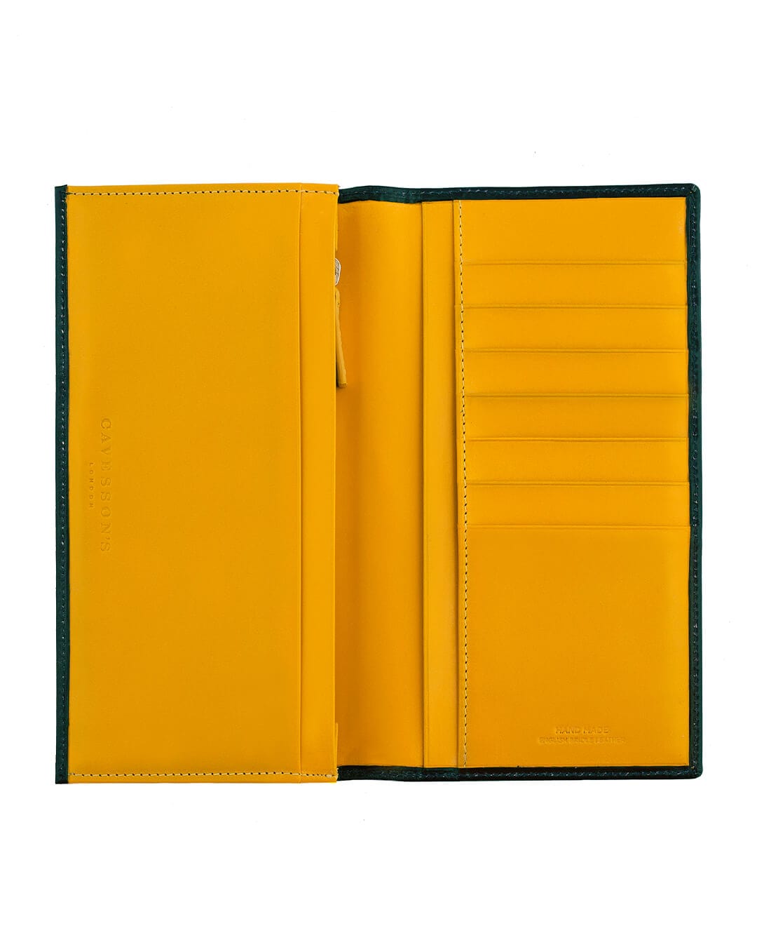 Cavesson&#39;s Wallets Cavesson&#39;s Blue And Yellow Slim Wallet