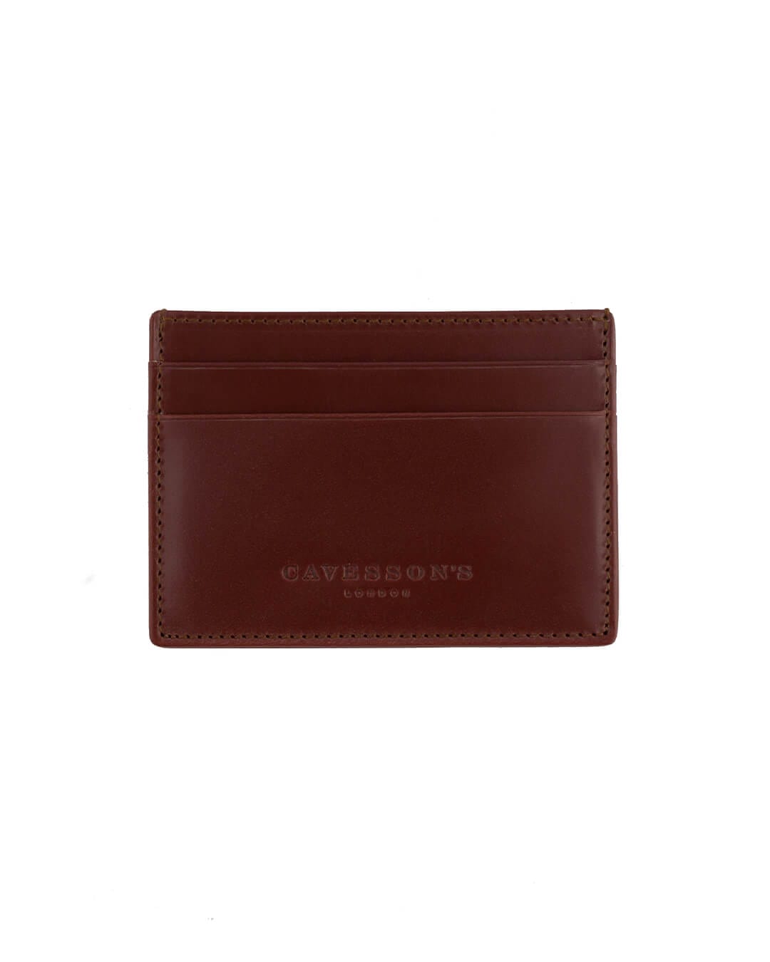Cavesson&#39;s Wallets Cavesson&#39;s Brown Card Case