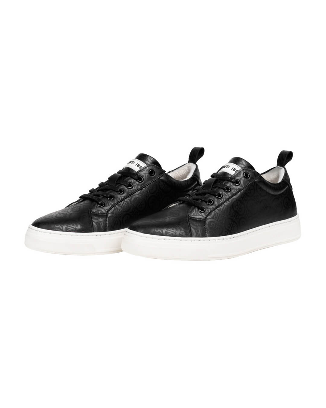 Cerruti Shoes Cerruti  I88I Black Printed Sneakers