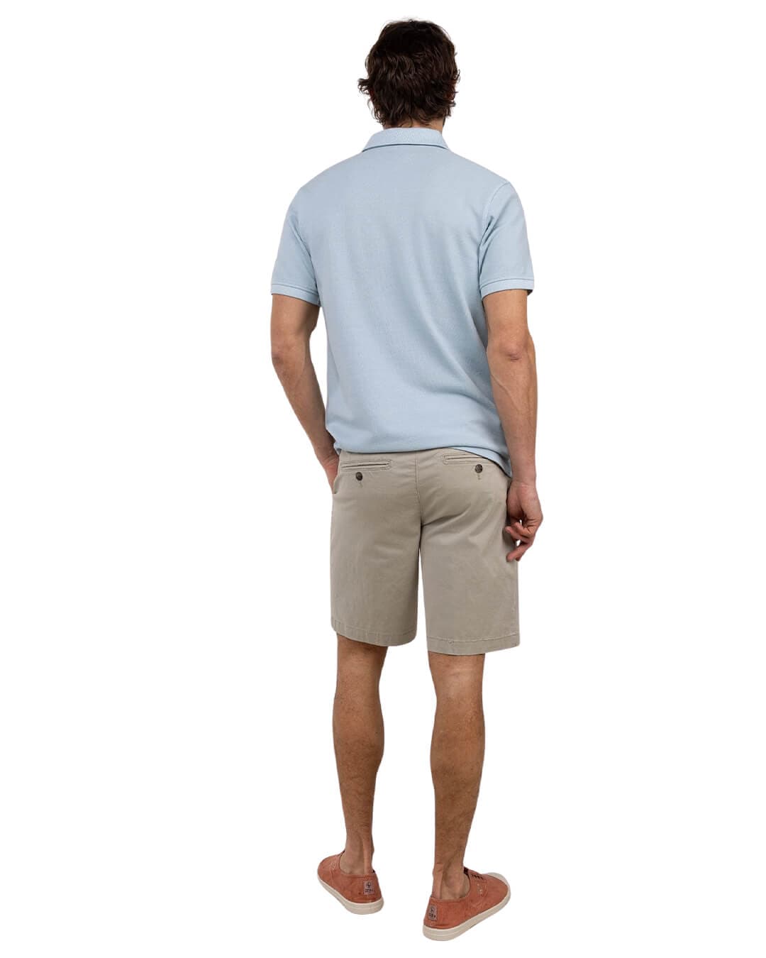 El Ganso Polo Shirts El Ganso Celeste Polo Pique