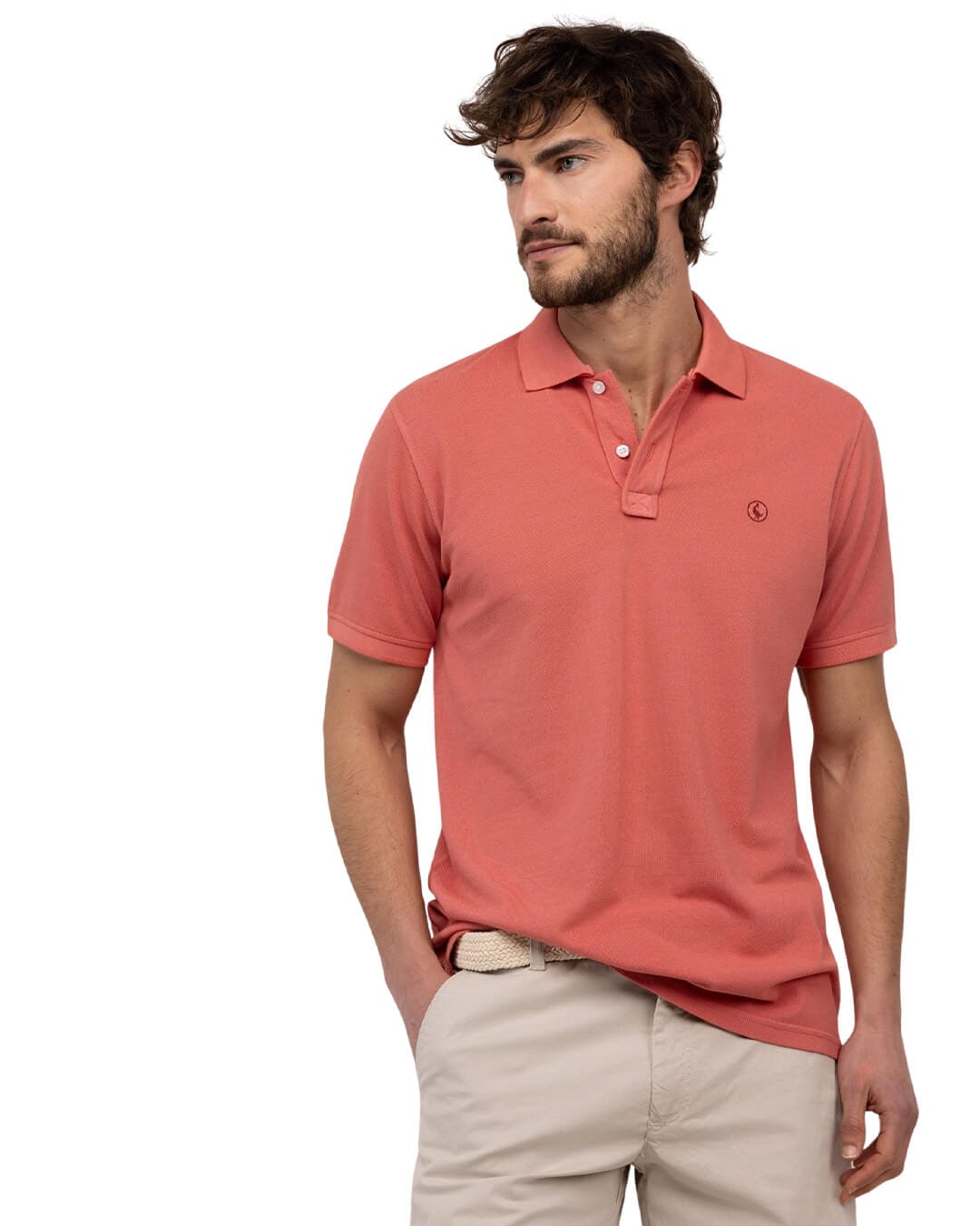 El Ganso Polo Shirts El Ganso Red Polo Pique