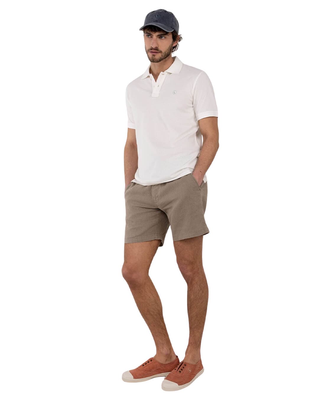 El Ganso Polo Shirts El Ganso White Polo Pique