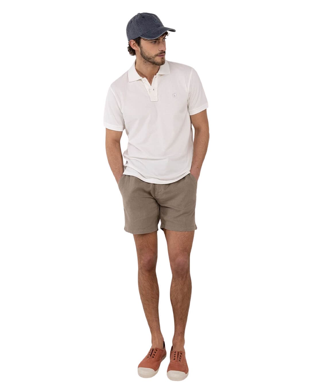 El Ganso Polo Shirts El Ganso White Polo Pique