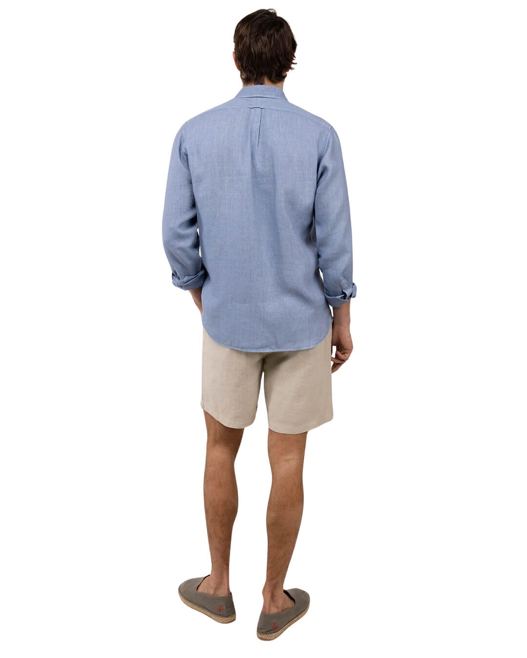 El Ganso Shirts El Ganso Blue Linen Short