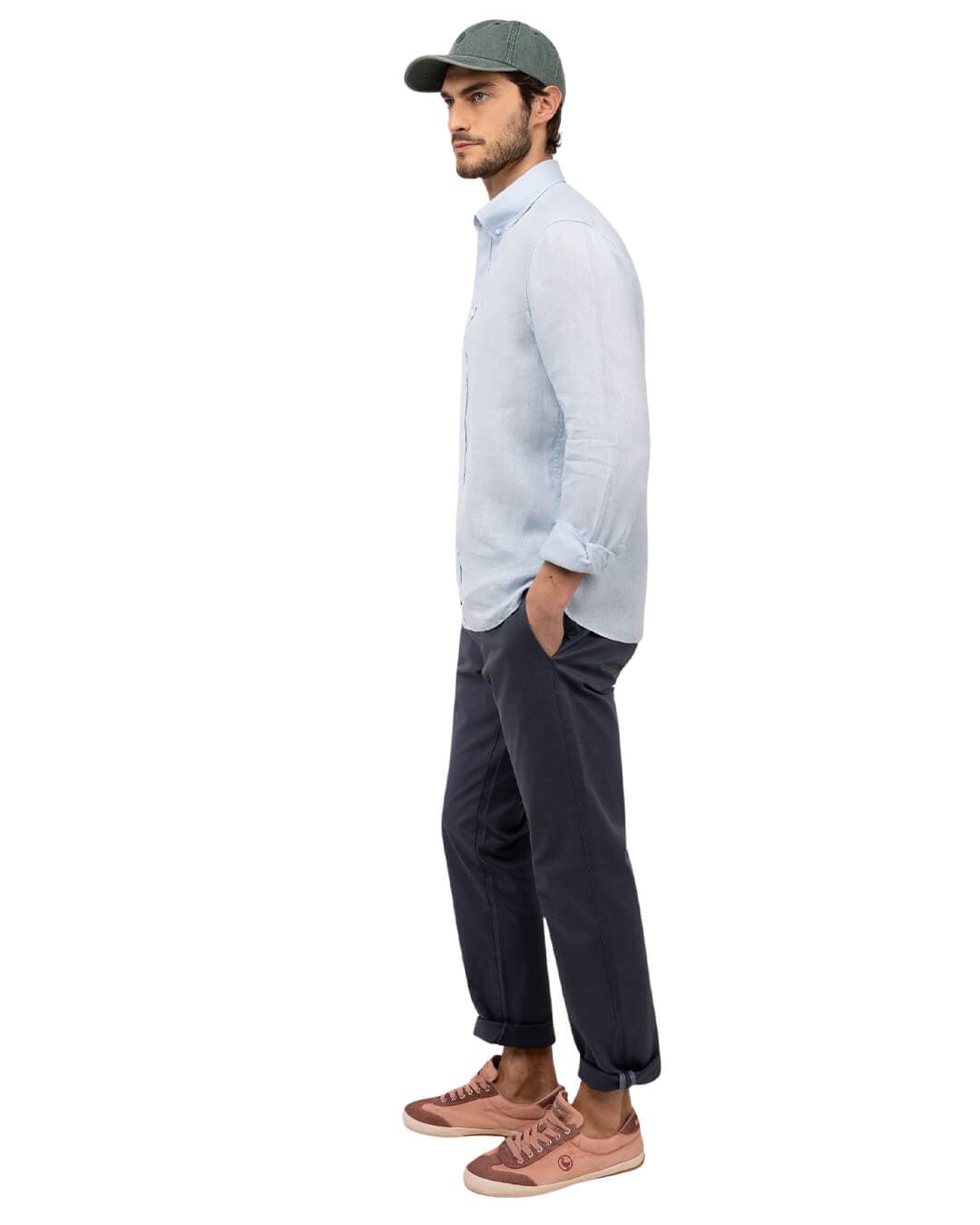 El Ganso Shirts El Ganso Celeste Linen Shirt