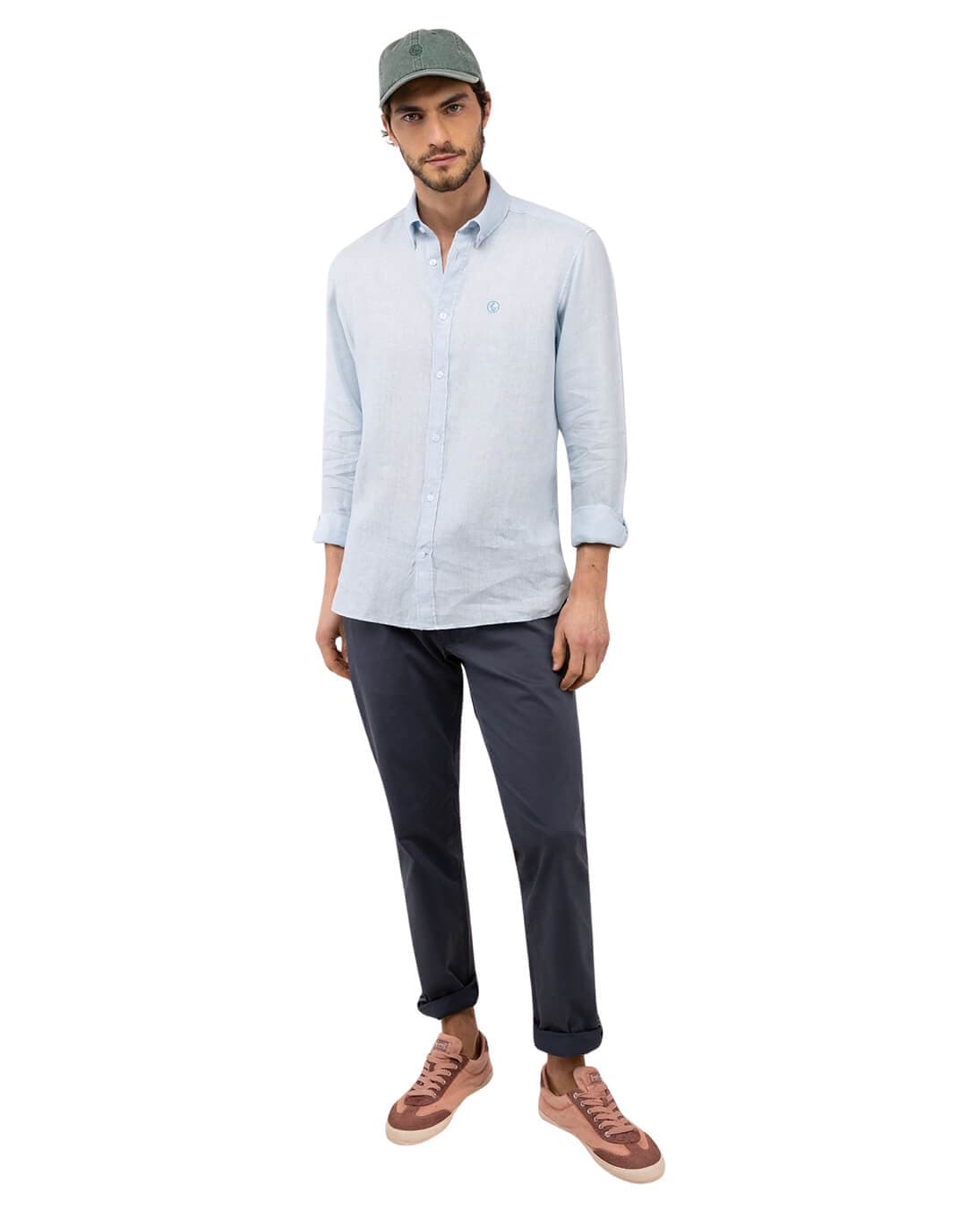 El Ganso Shirts El Ganso Celeste Linen Shirt