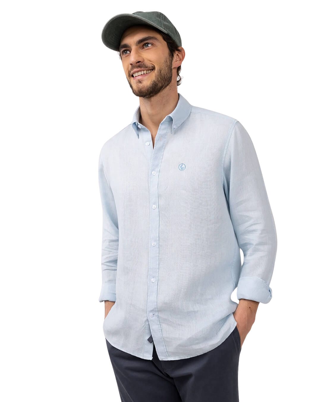 El Ganso Shirts El Ganso Celeste Linen Shirt