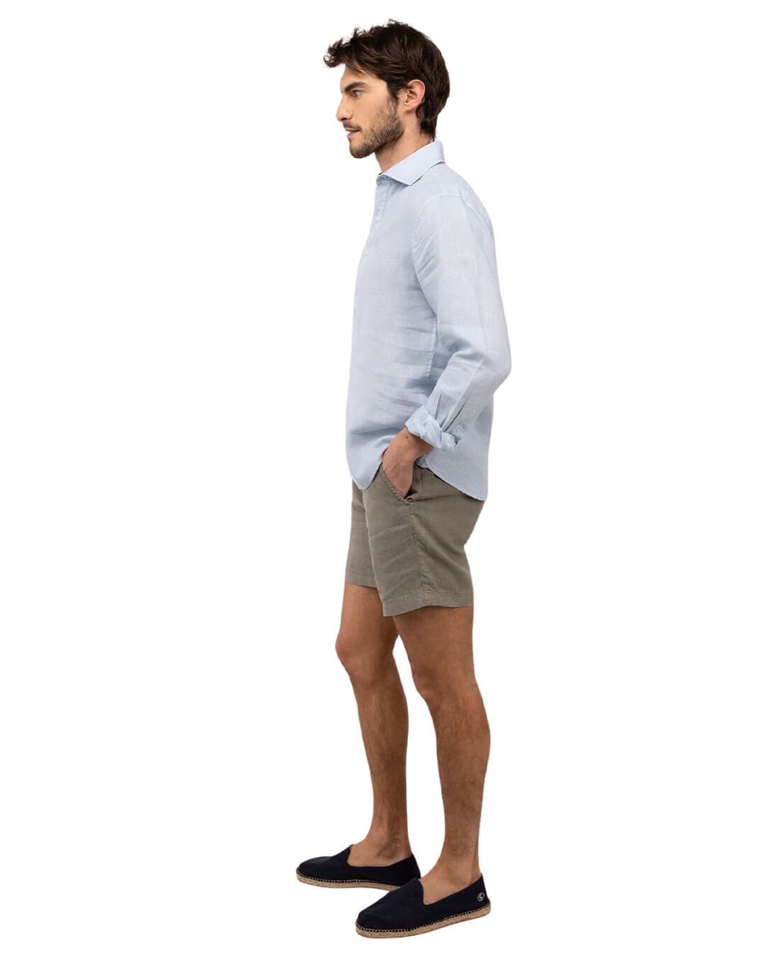 El Ganso Shirts El Ganso Celeste Linen Shirt