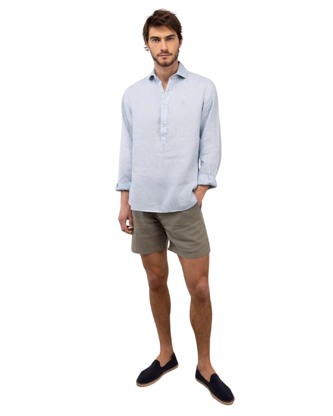 El Ganso Shirts El Ganso Celeste Linen Shirt