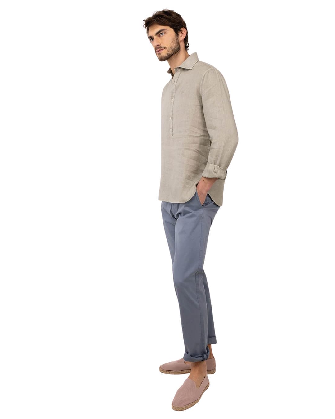 El Ganso Shirts El Ganso Kaki Linen Shirt
