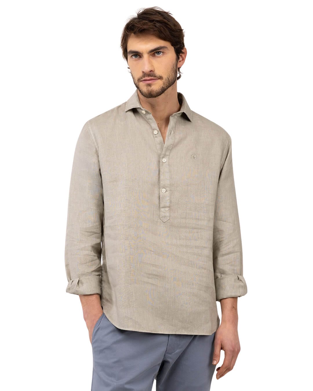 El Ganso Shirts El Ganso Kaki Linen Shirt
