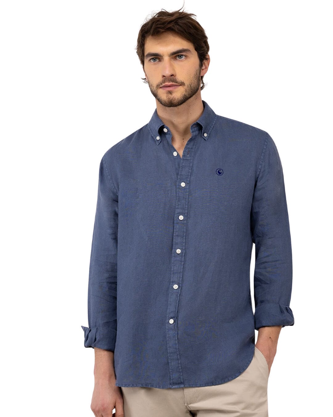 El Ganso Shirts El Ganso Marine Linen Shirt