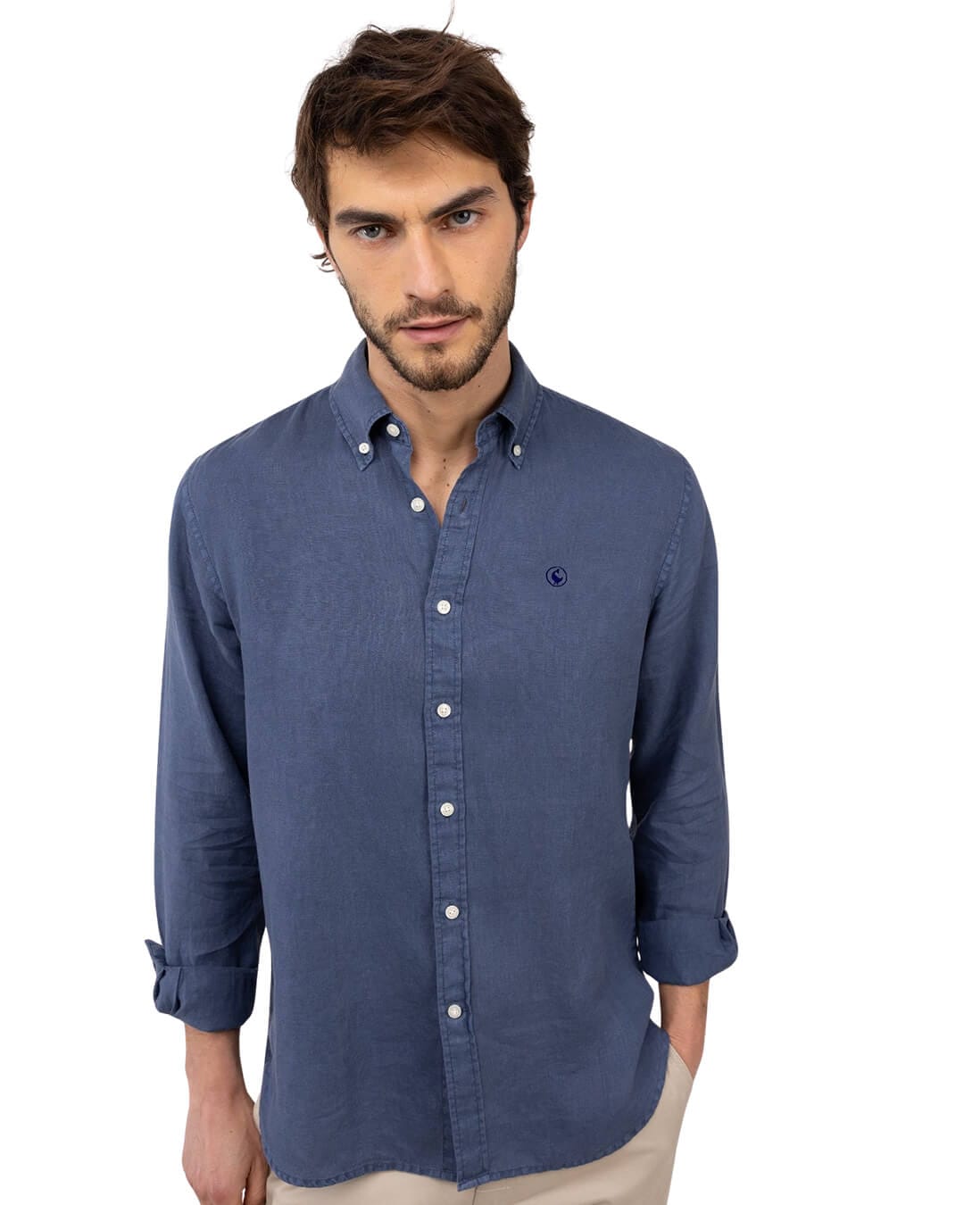 El Ganso Shirts El Ganso Marine Linen Shirt