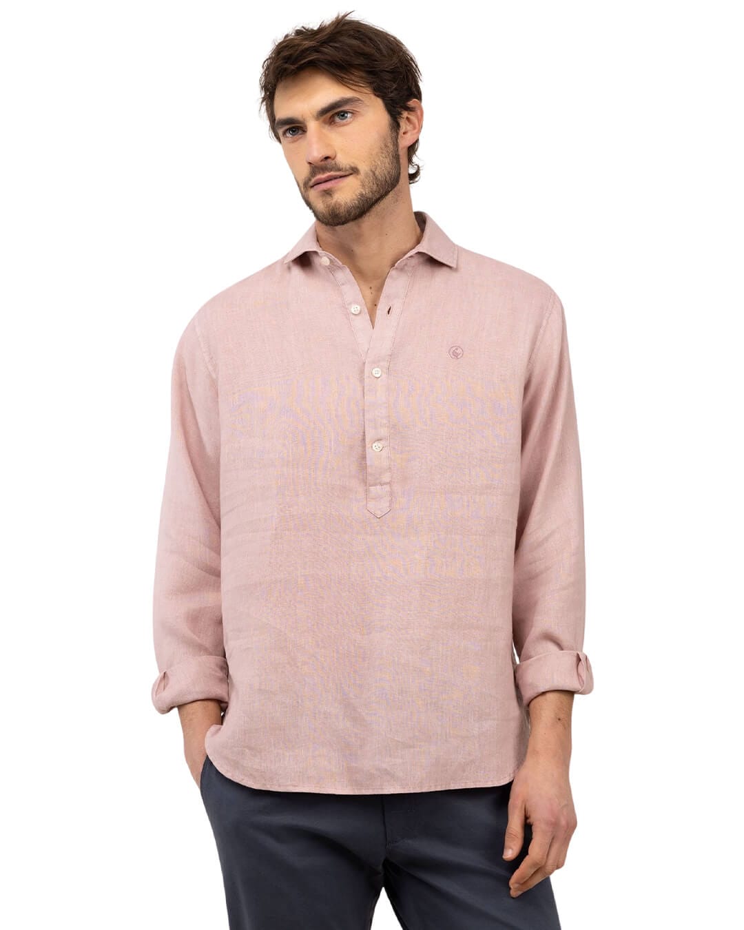 El Ganso Shirts El Ganso Pink  Linen Shirt