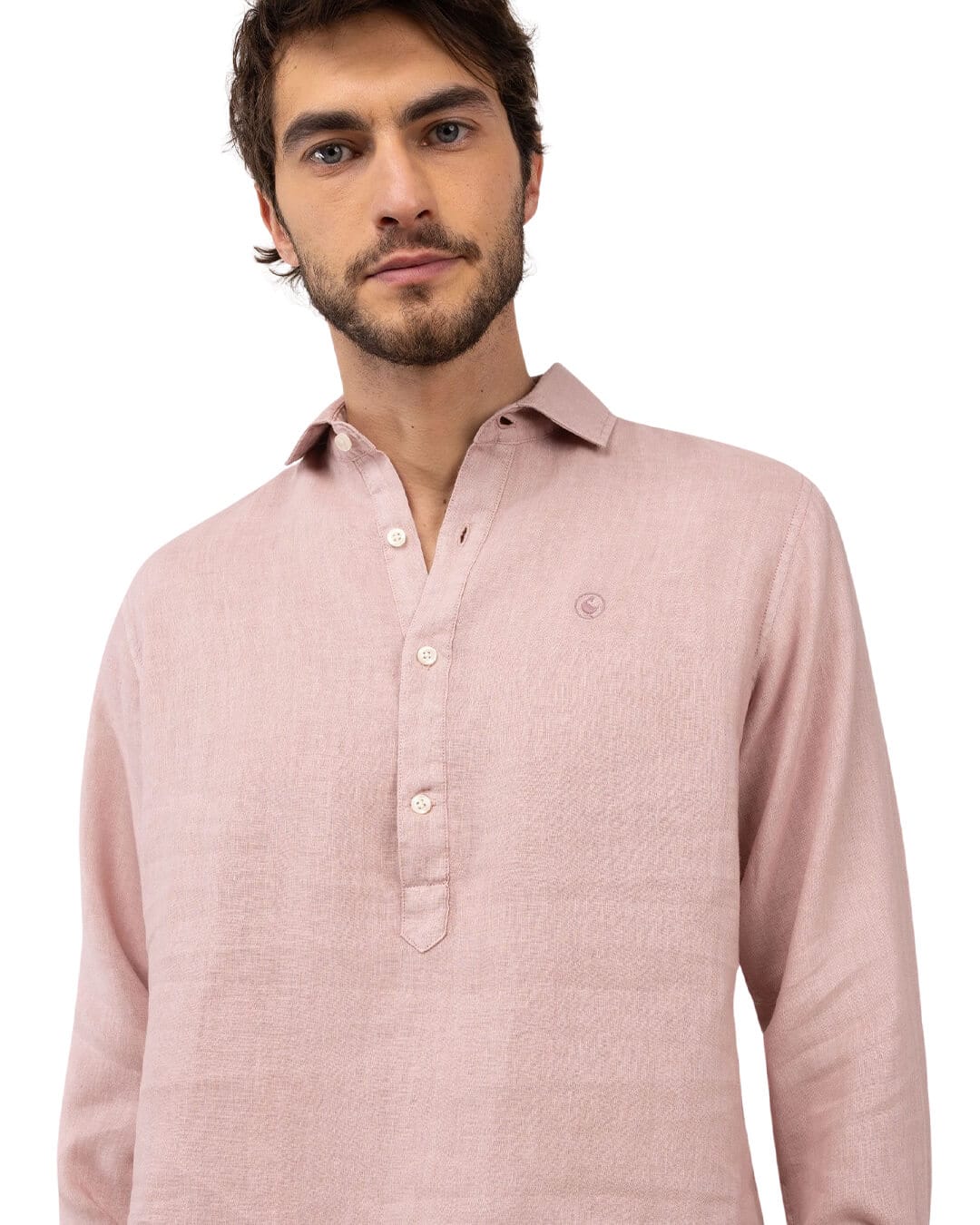 El Ganso Shirts El Ganso Pink  Linen Shirt