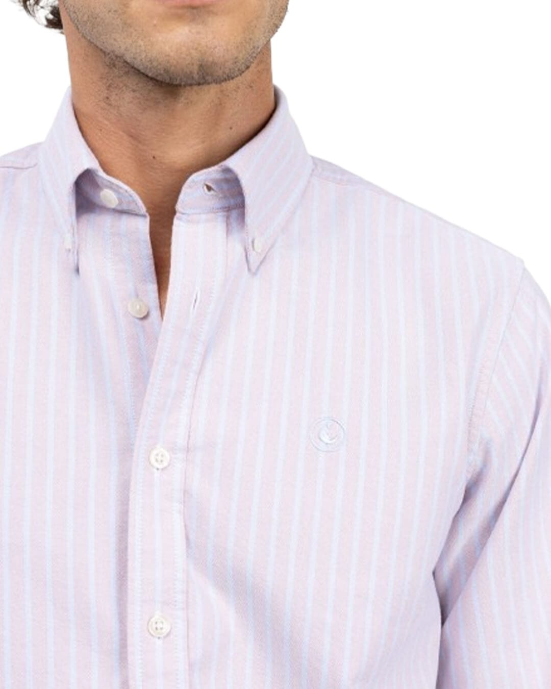 El Ganso Shirts El Ganso Pink Oxford Stripe Butcher