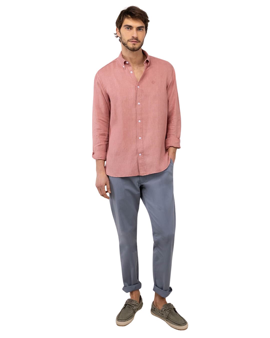 El Ganso Shirts El Ganso Red Linen Shirt