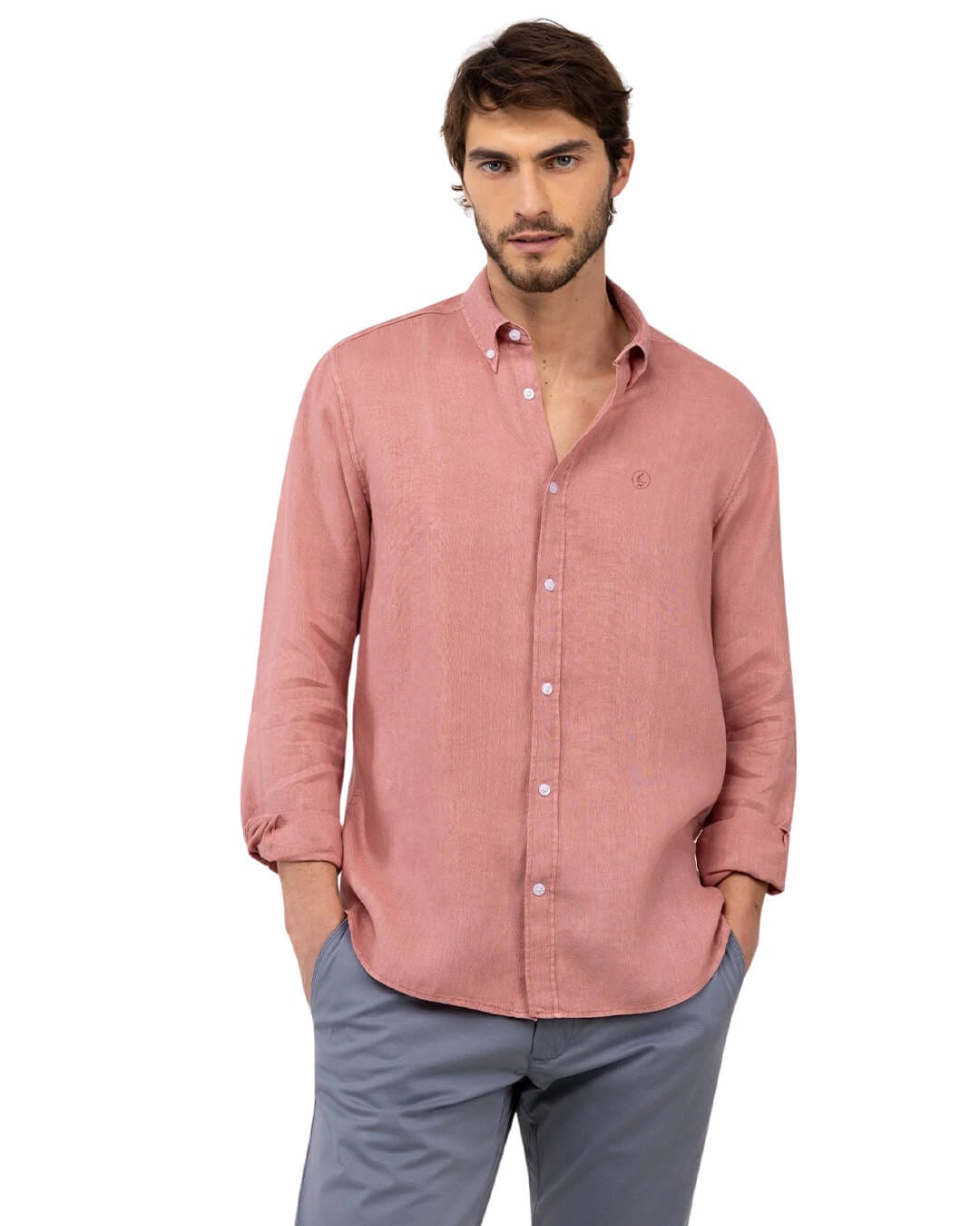 El Ganso Shirts El Ganso Red Linen Shirt