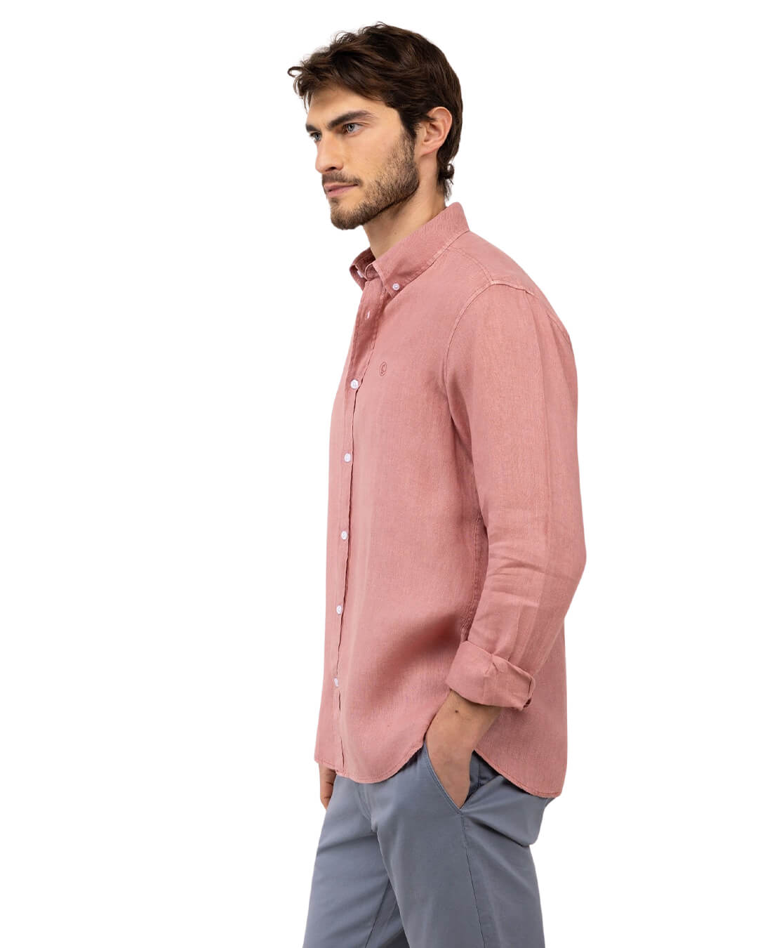 El Ganso Shirts El Ganso Red Linen Shirt