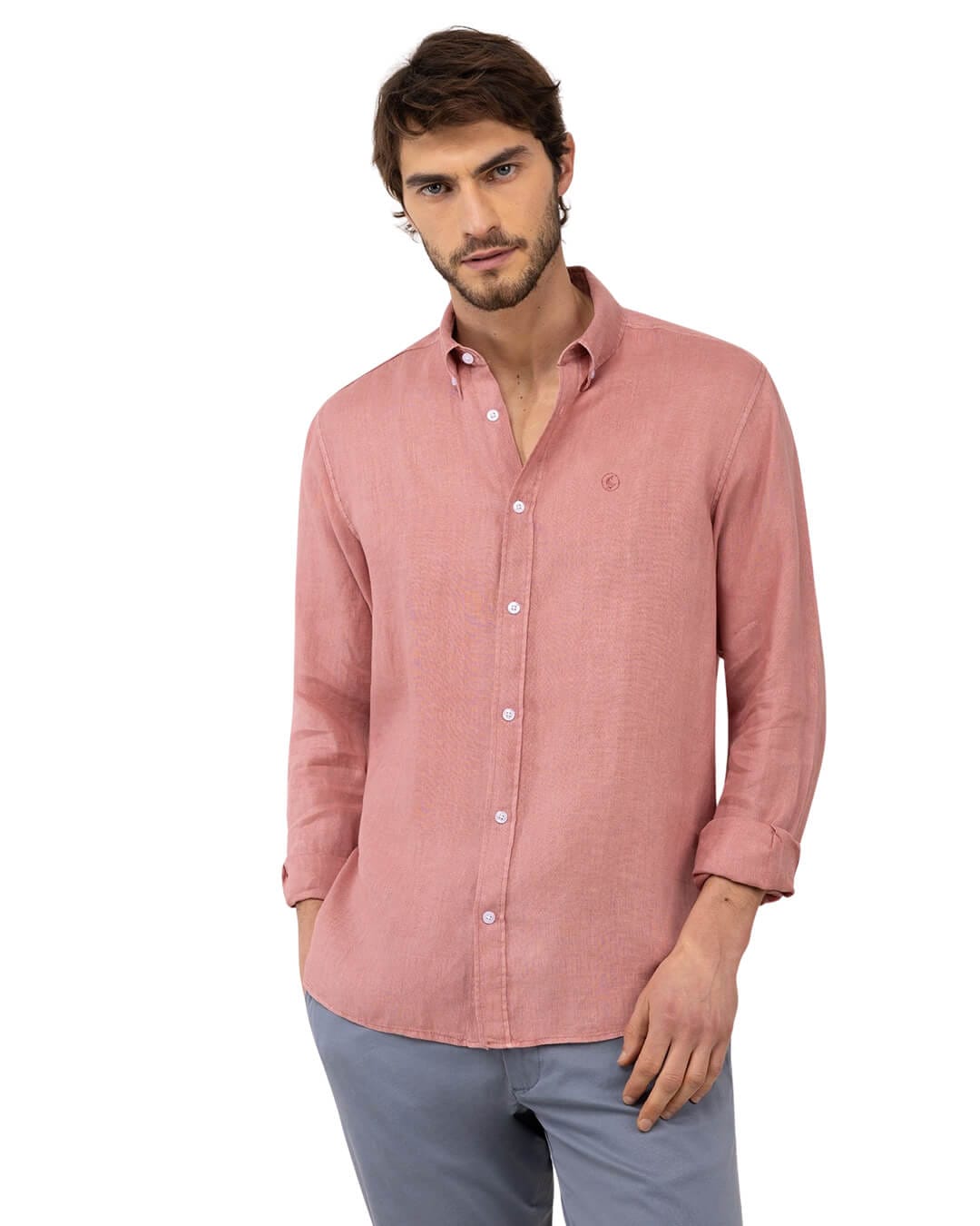 El Ganso Shirts El Ganso Red Linen Shirt