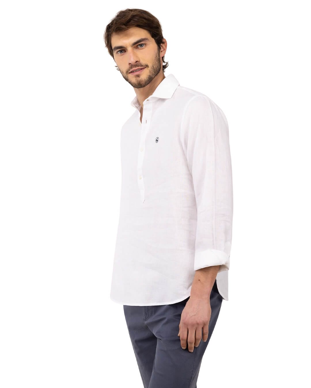El Ganso Shirts El Ganso White Linen Shirt