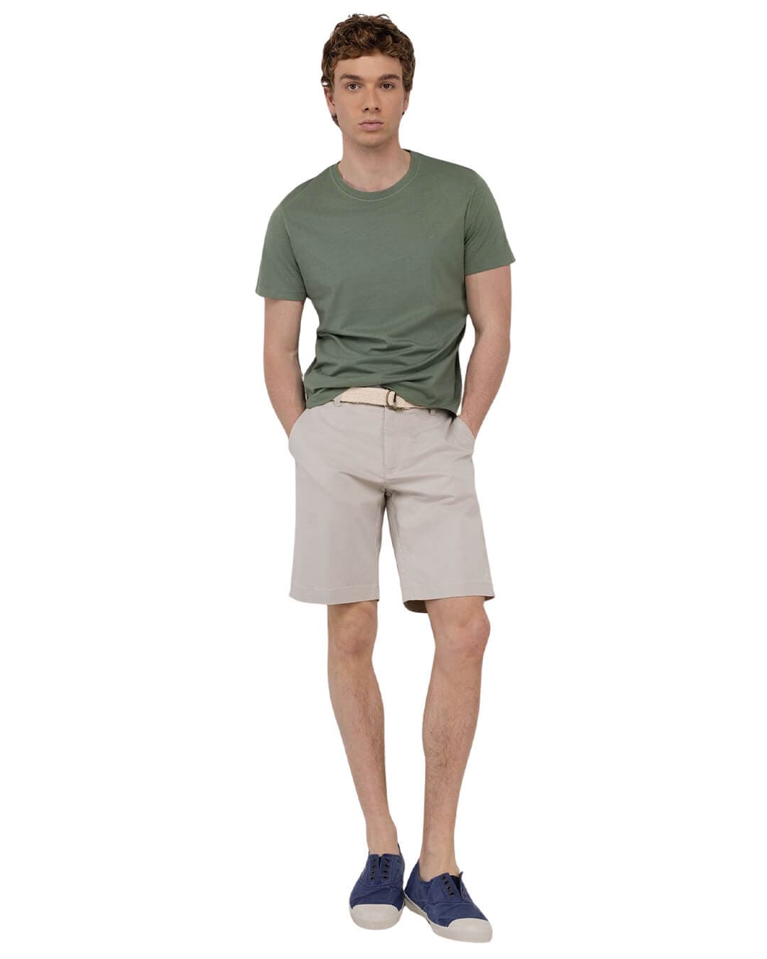 El Ganso T-Shirts El Ganso Green  Basic T-Shirt