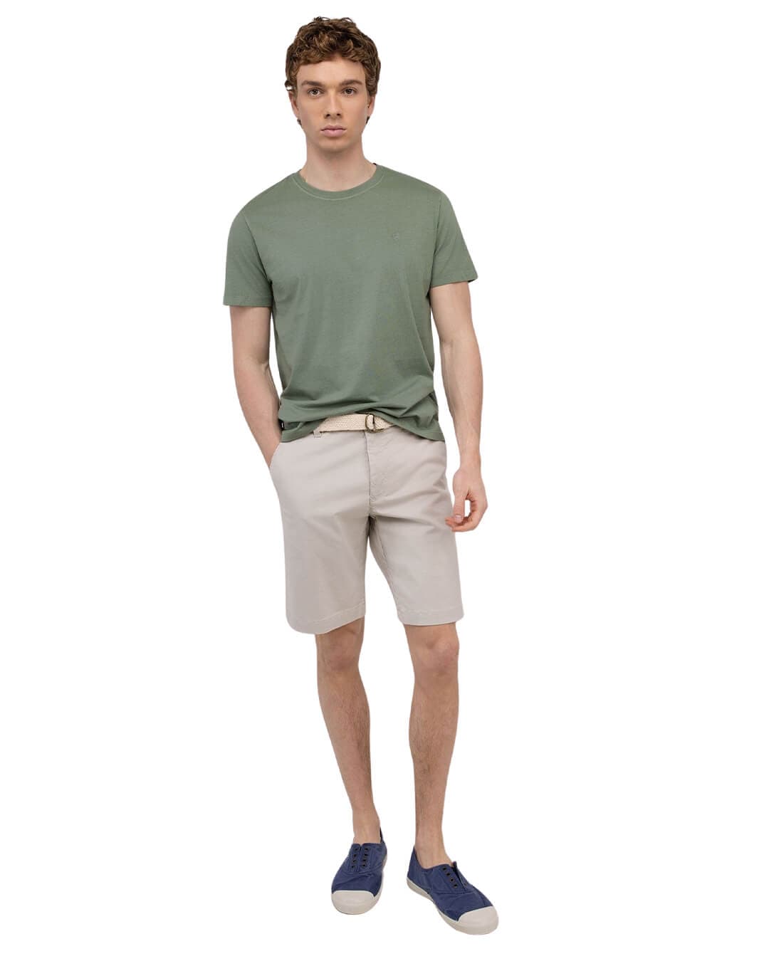 El Ganso T-Shirts El Ganso Green  Basic T-Shirt