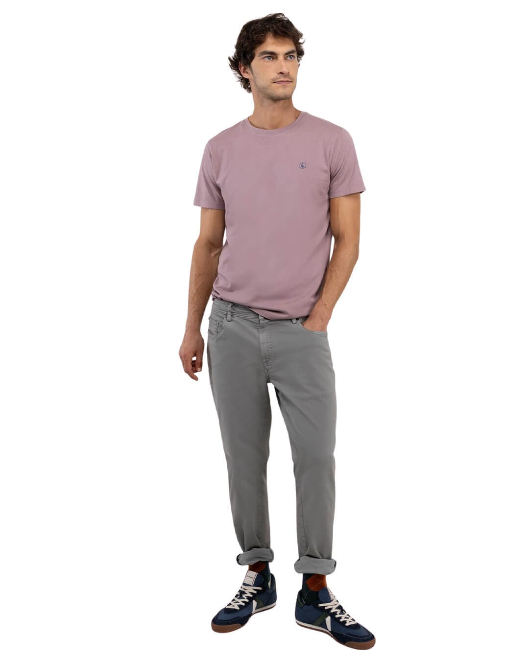 El Ganso T-Shirts El Ganso Purple Classic Cotton T Shirt
