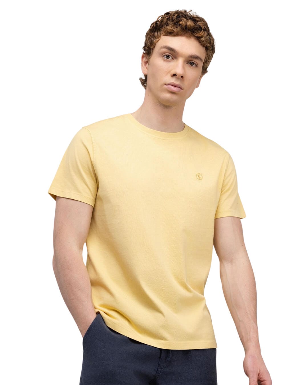 El Ganso T-Shirts El Ganso Yellow Basic T-Shirt