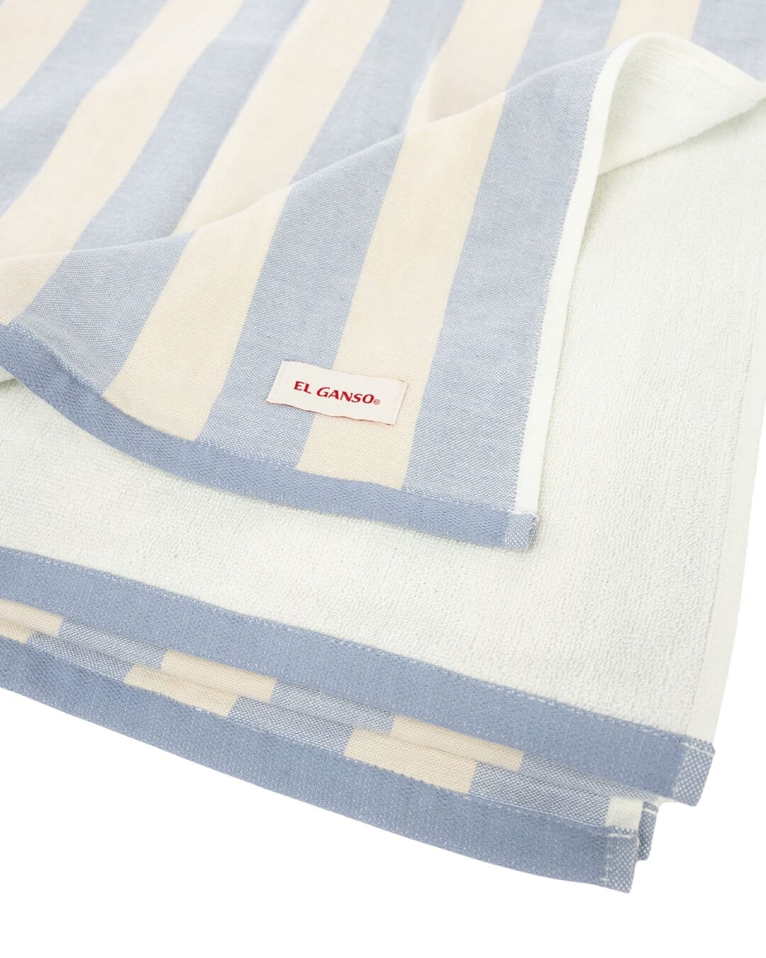 El Ganso Towels One Size El Ganso Raw Blue Stripes Towel