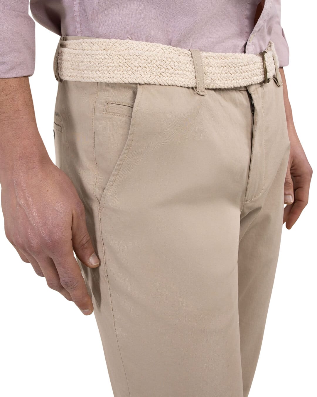 El Ganso Trousers El Ganso Beige  Chino Pants