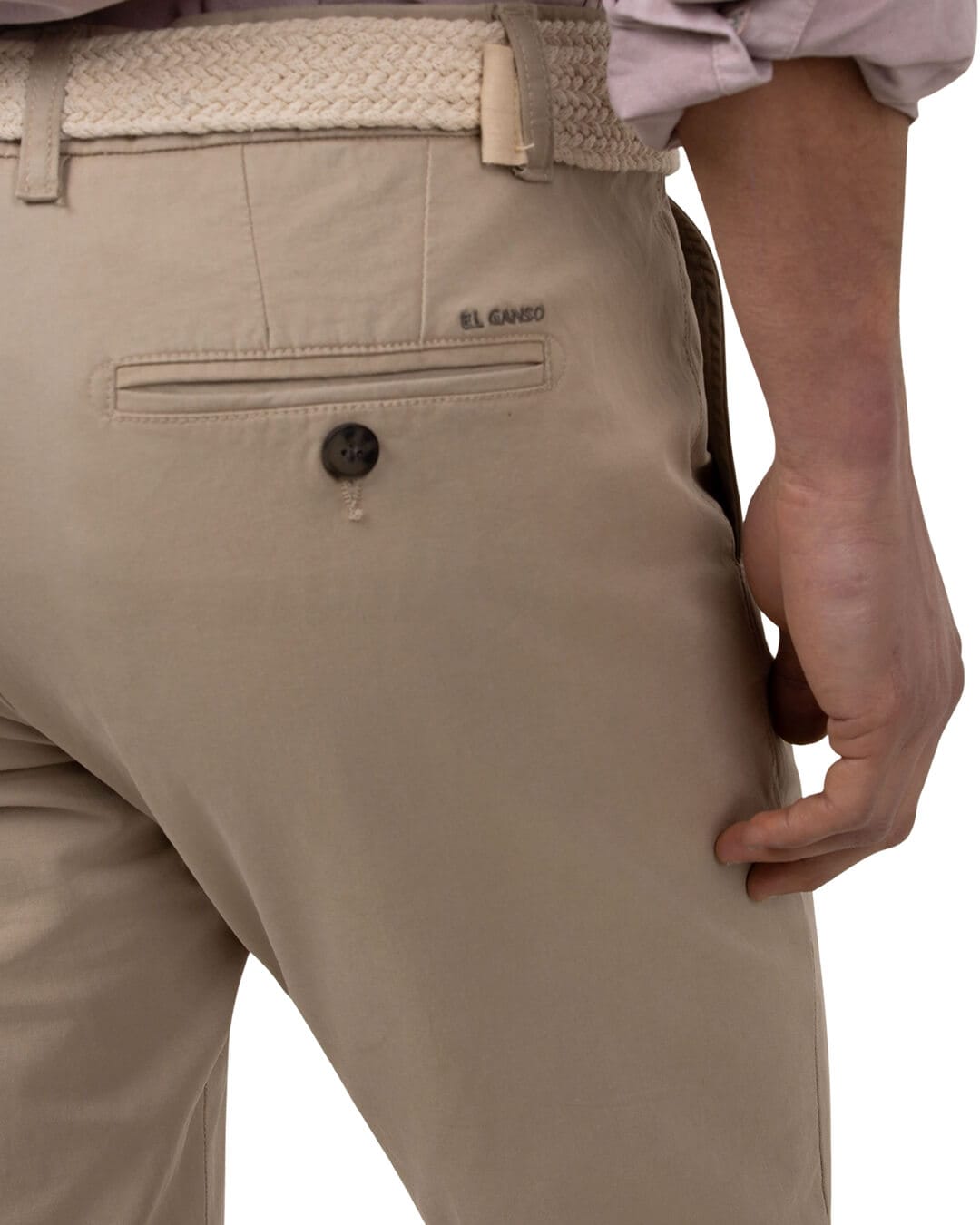 El Ganso Trousers El Ganso Beige  Chino Pants
