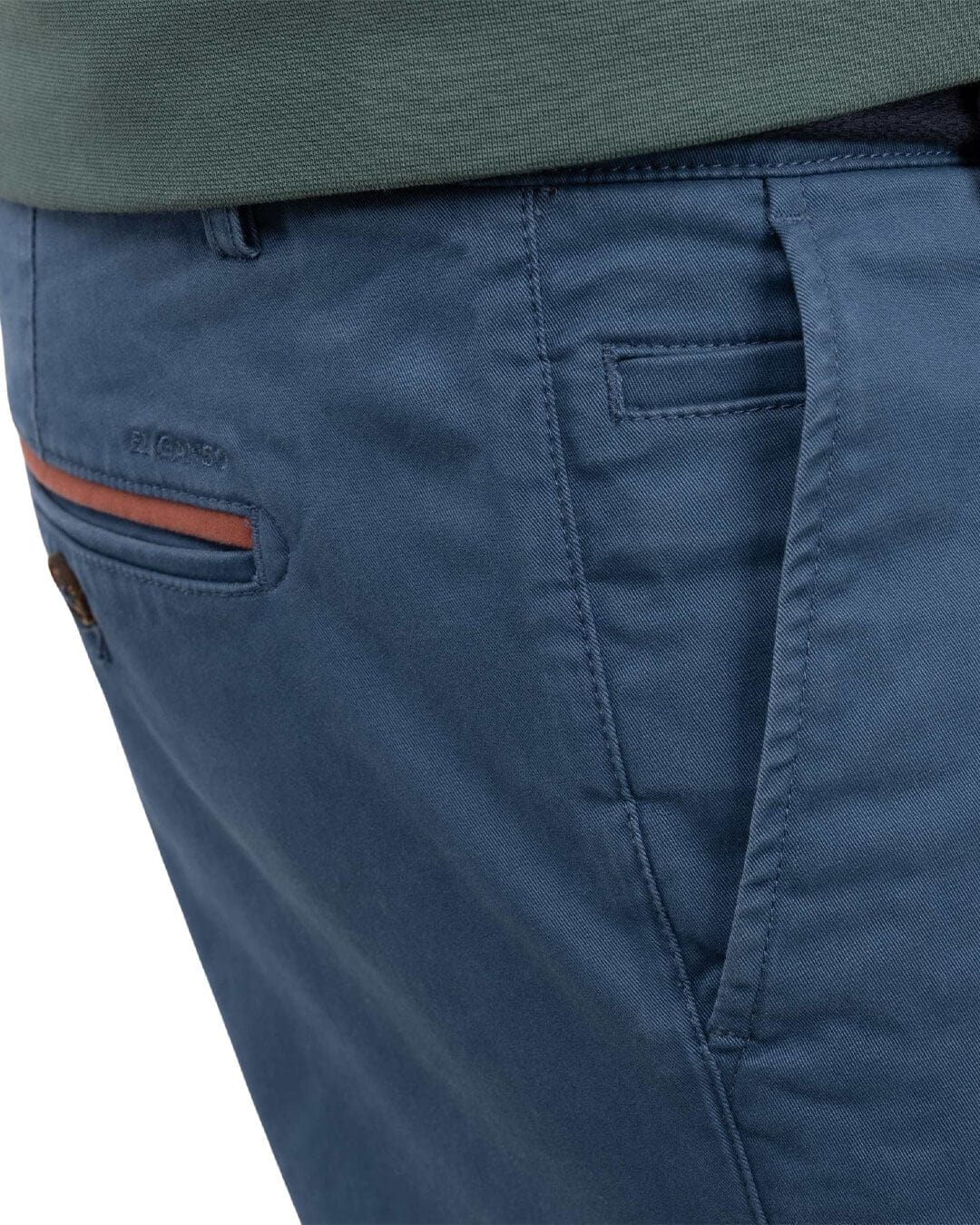 El Ganso Trousers El Ganso SLIM FIT CHINOS BLUE