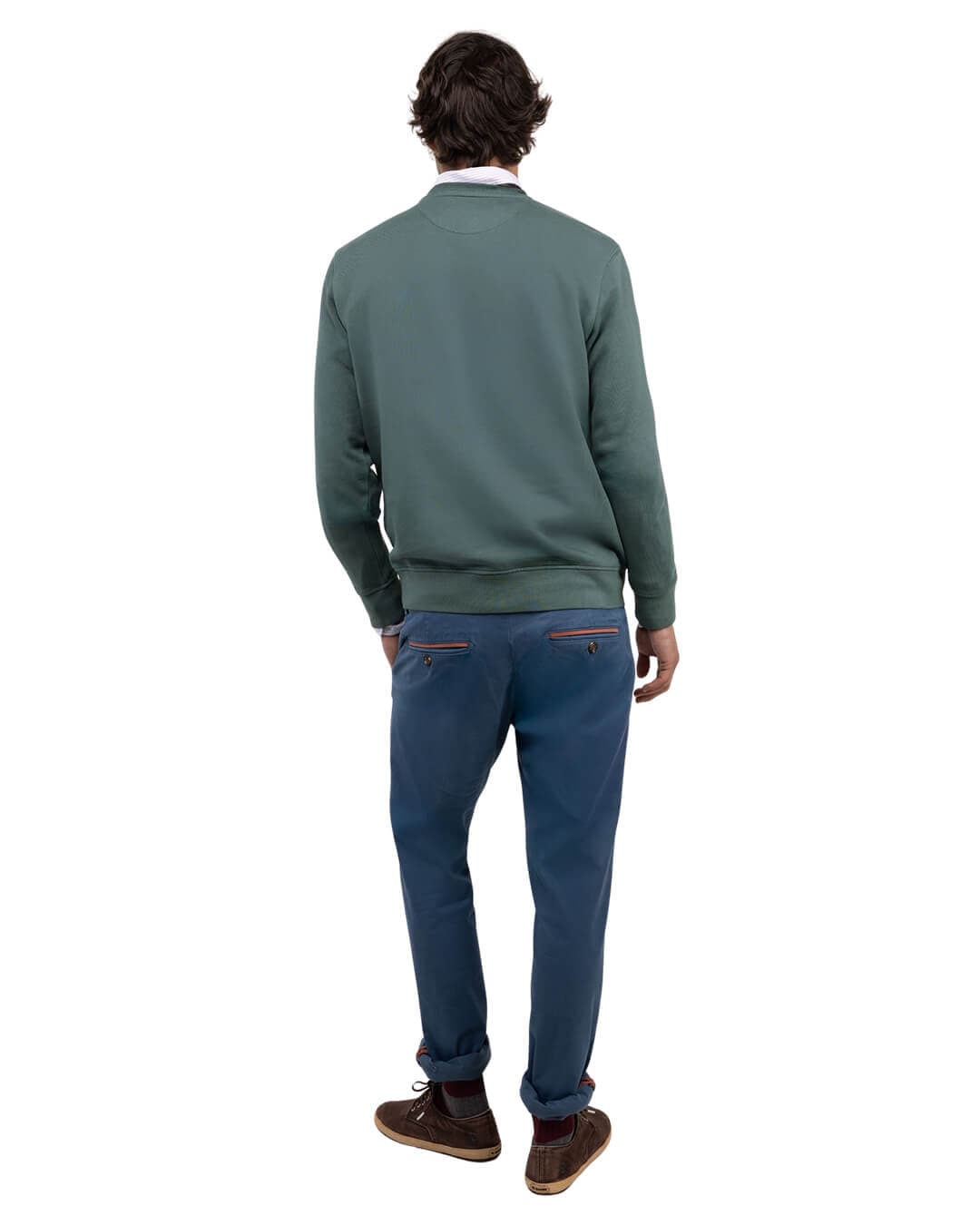 El Ganso Trousers El Ganso SLIM FIT CHINOS BLUE