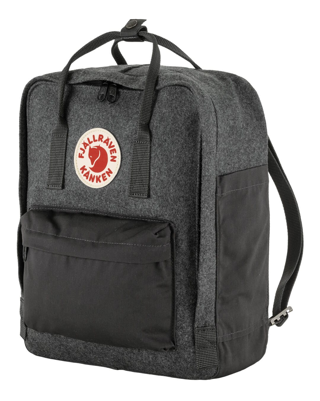 Fjallraven Bags ONE Fjallraven Grey Kånken Re-Wool Backpack
