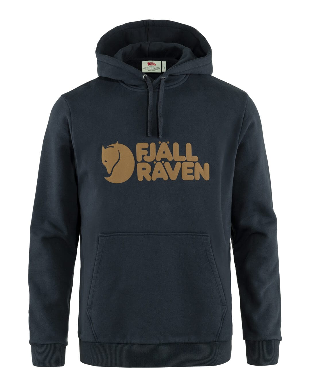 Fjallraven Jumpers Fjallraven Logo Dark Navy Hoodie