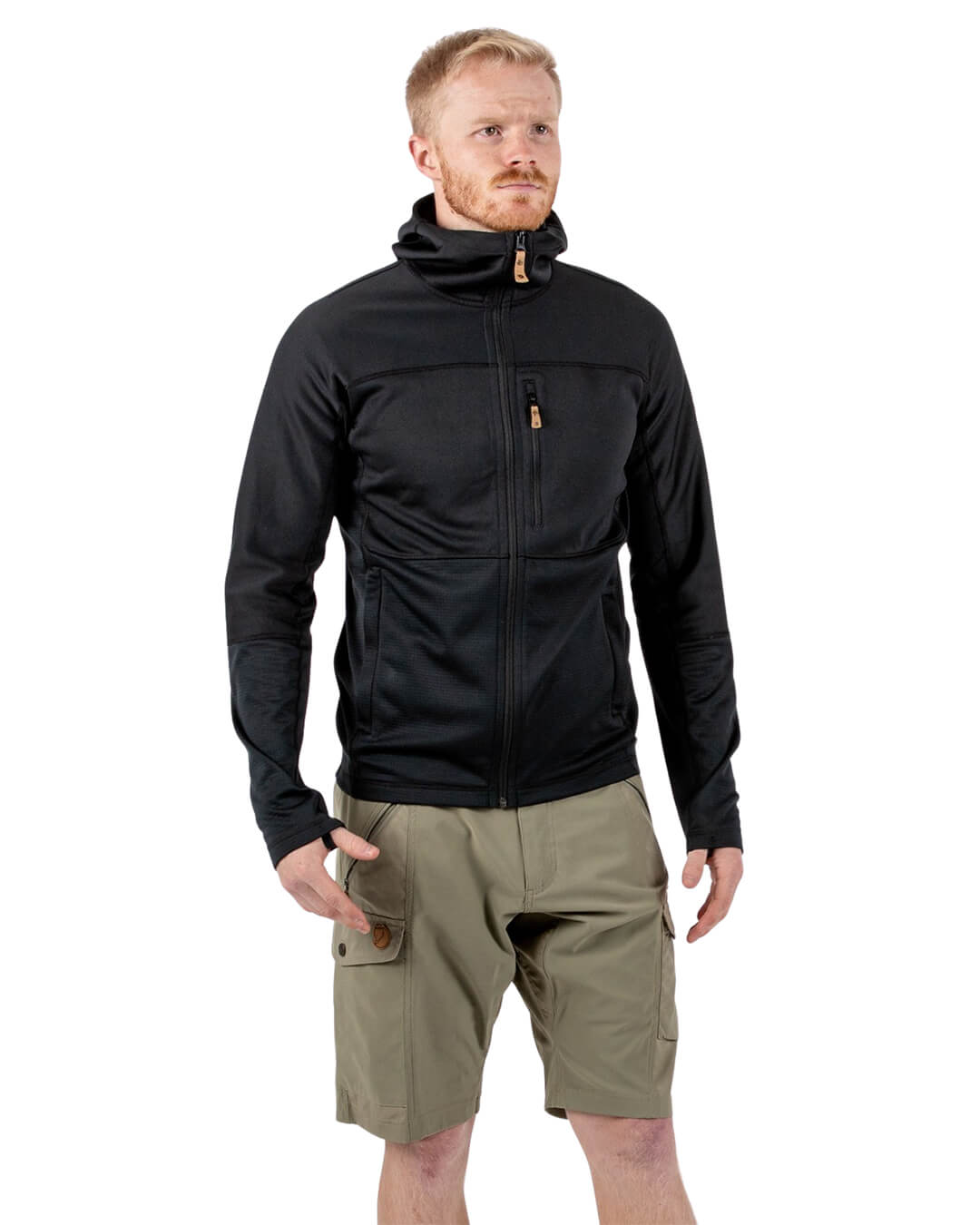 Fjallraven Outerwear ABISKO TRAIL FLEECE M 550 BLACK