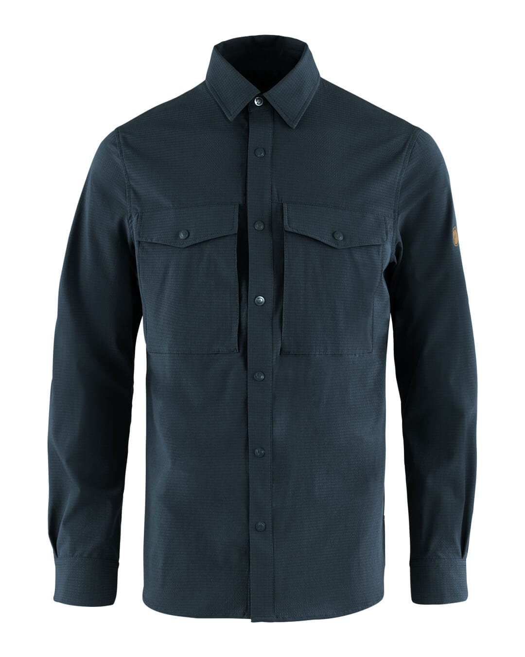 Fjallraven Shirts Fjallraven Abisko Dark Navy Trekking Shirt