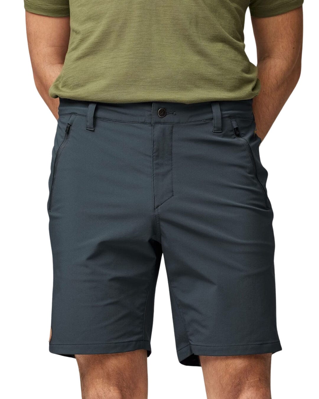 Fjallraven Shorts Fjallraven Abisko Brown Trail Stretch Shorts