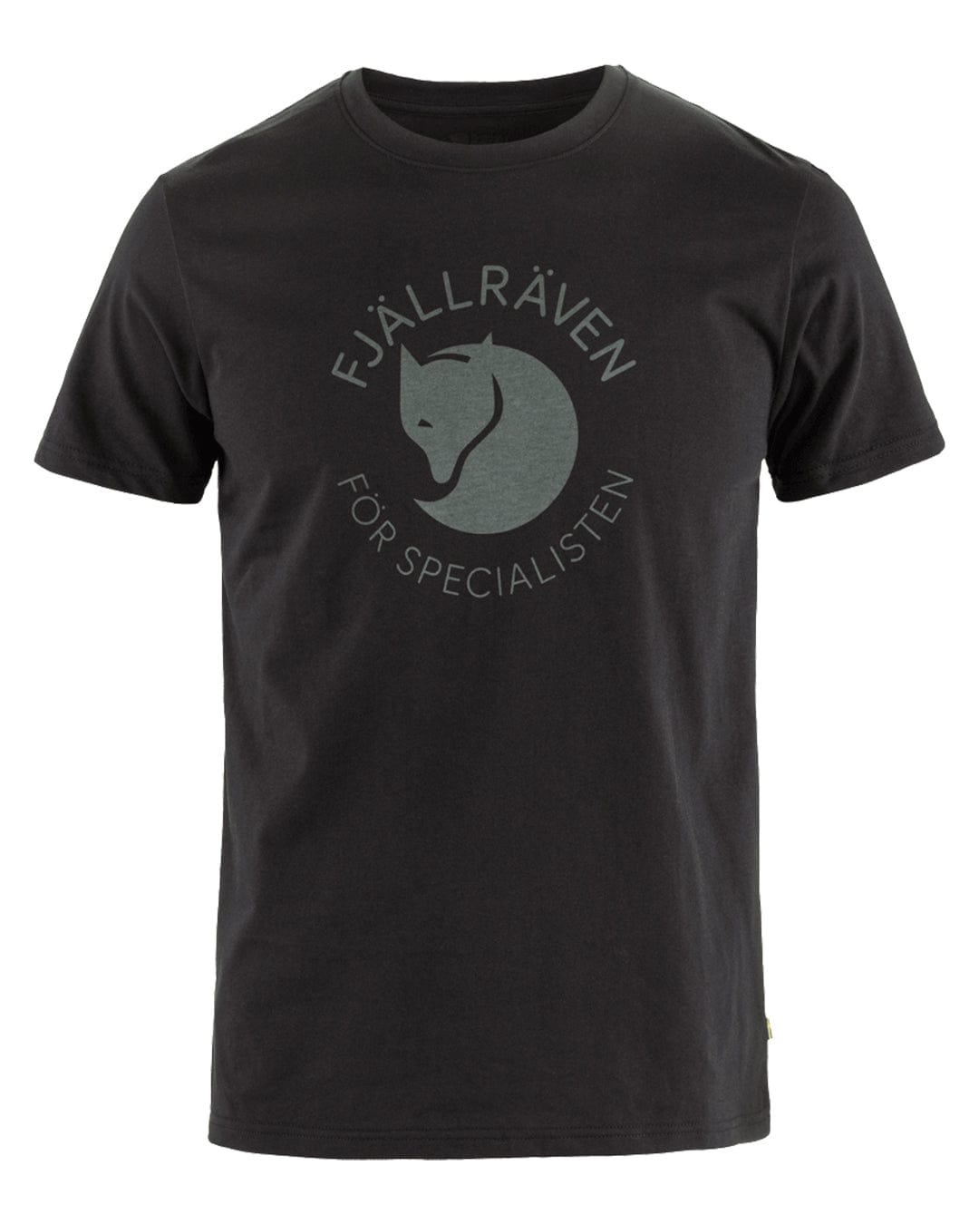 Fjallraven T-Shirts FJ?LLR?VEN FOX T-SHIRT M 550 BLACK Black