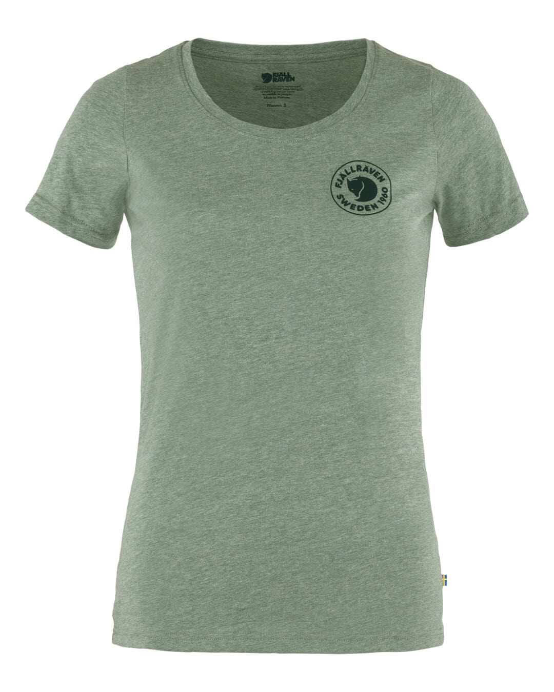 Fjallraven T-Shirts Fjallraven 1960 Green Logo T-Shirt