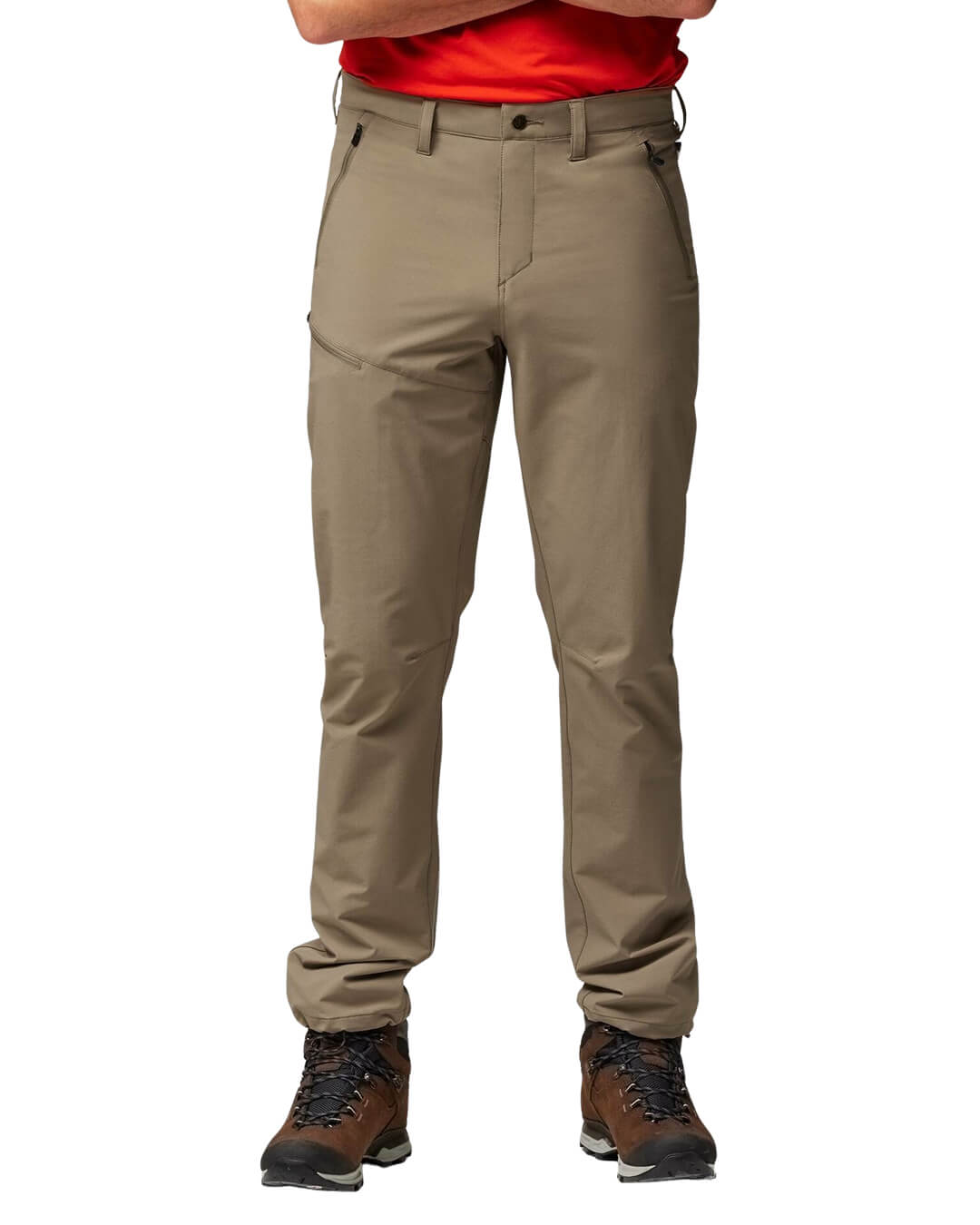 Fjallraven Trousers Fjallraven Brown Abisko Trail Stretch Trousers