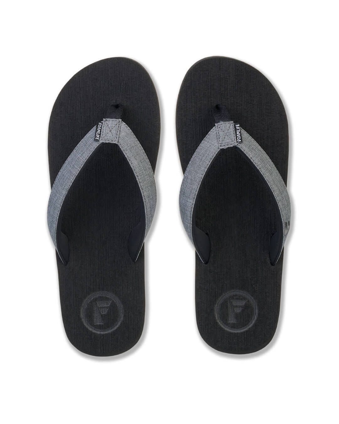 Foamlife Shoes Foamlife Black Sharp Flip Flops