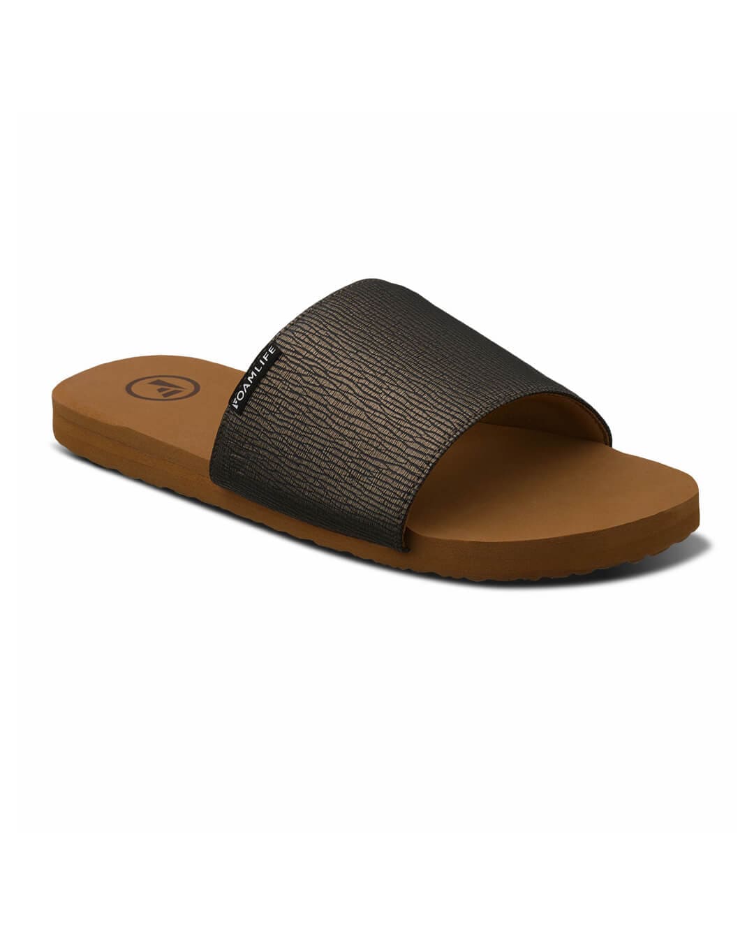 Foamlife Shoes Foamlife Seales Earth Brown Sliders