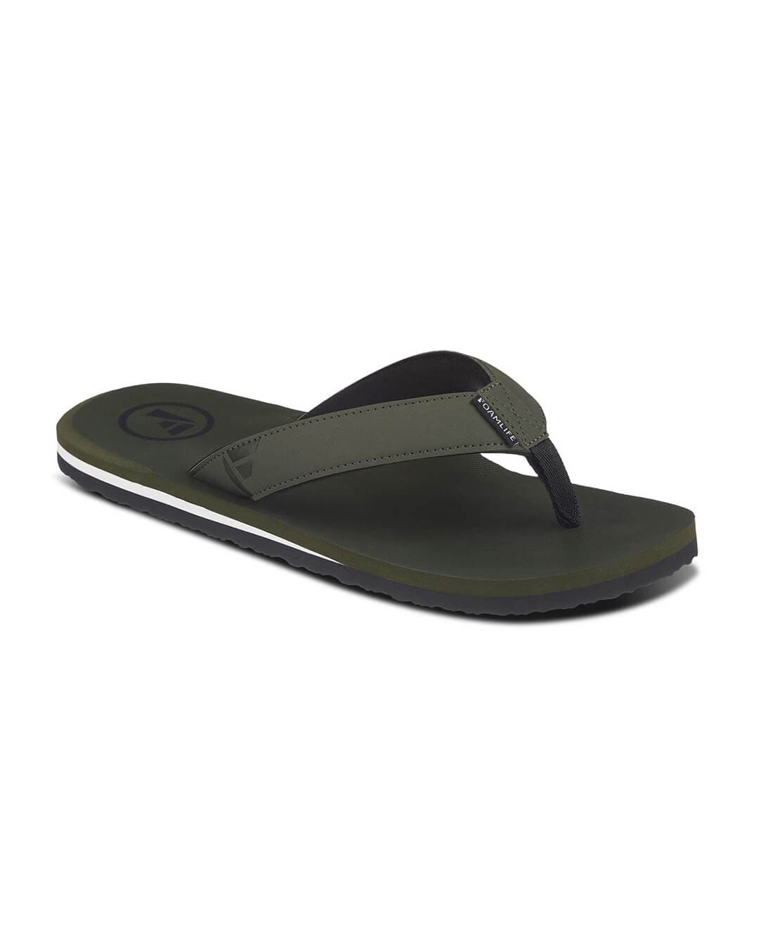 Foamlife Shoes Foamlife Tarlan Green Flip Flops