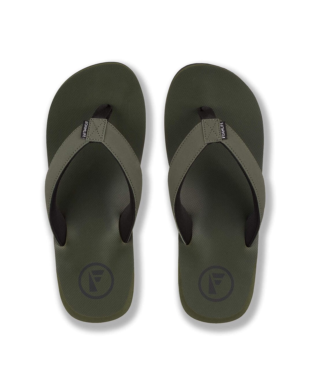 Foamlife Shoes Foamlife Tarlan Green Flip Flops