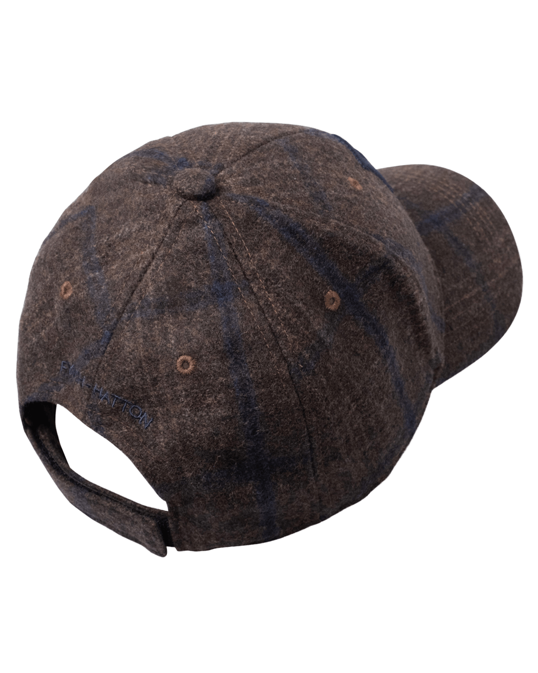 Fynch-Hatton Caps ONE Fynch-Hatton Tobacco Brown Flannel Cap