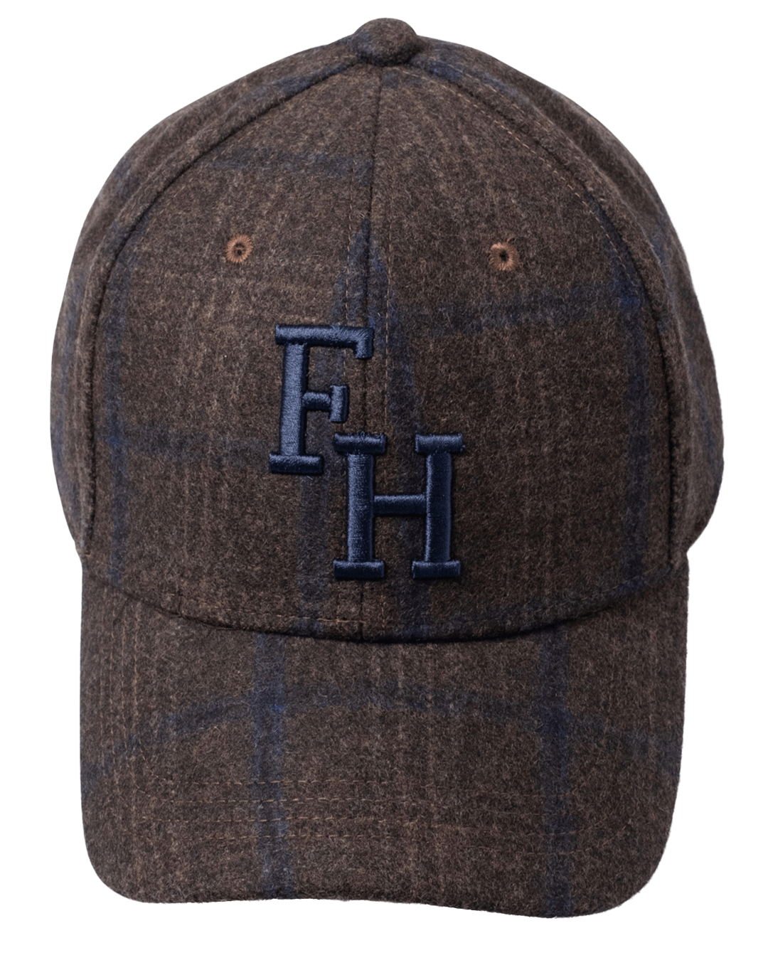 Fynch-Hatton Caps ONE Fynch-Hatton Tobacco Brown Flannel Cap