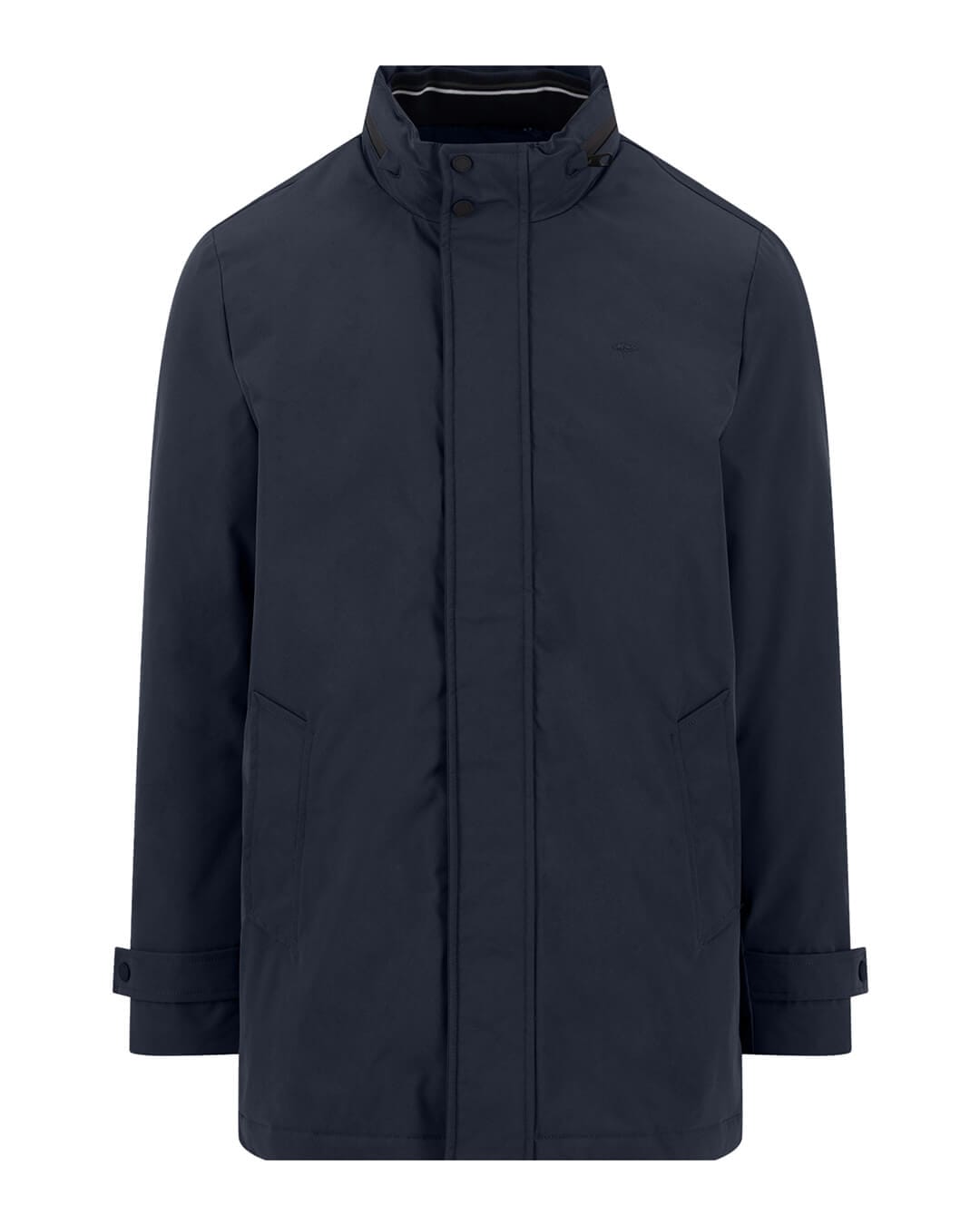 Fynch-Hatton Coats Fynch-Hatton Navy Fynch-Hatton Scooter Coat Grs Dark Navy F688